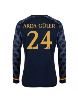 Billige Real Madrid Arda Guler #24 Bortedrakt 2023-24 Langermet